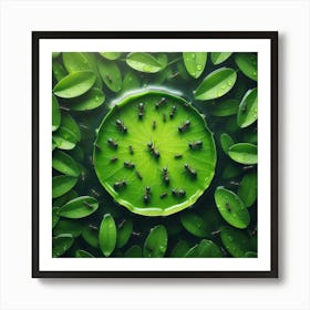 Ants On A Leaf Art Print