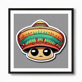 Mexican Hat 3 Art Print