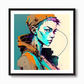 Agent02 Art Print