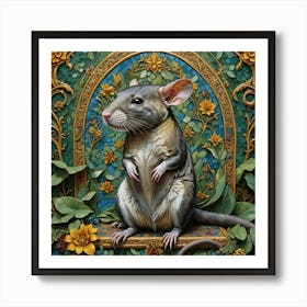 A Gambian-Pouched Rat Poster