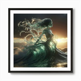 Mermaid 27 Art Print