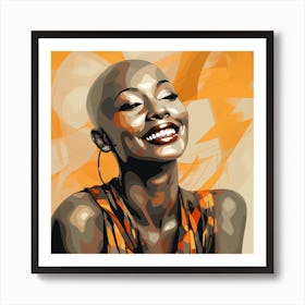 Portrait Of African Woman 2 Art Print