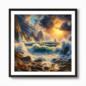 Tempestuous Beauty 20 1 Art Print