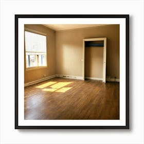 Empty Room Without Door (3) Art Print