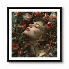 Thorn Rose Princess Art Print