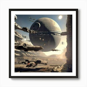 Star Wars Battlefront 1 Art Print