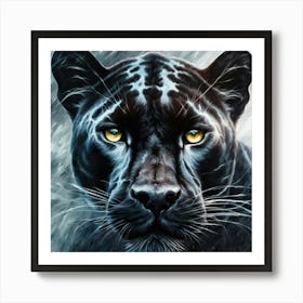 Black Panther 3 Art Print