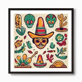 Day Of The Dead 37 Art Print