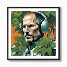 Steve Jobs 140 Art Print