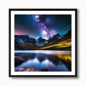 Milky Way 10 Art Print