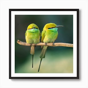 Bee Eaters Art Print