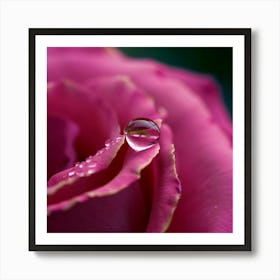 Dewdrop Color Art Print