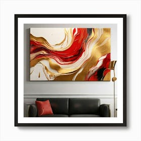 Abstract painting art 3 Art Print