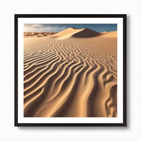 Sand Dunes 9 Art Print