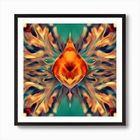 Abstract Fractal Art Art Print