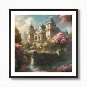 Fairytale Castle 21 Art Print