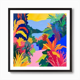 Colourful Gardens Coastal Maine Botanical Gardens Usa 3 Art Print