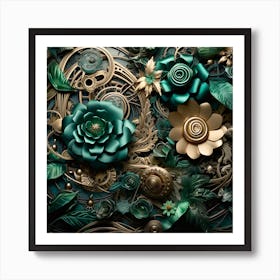 Steampunk Art Art Print