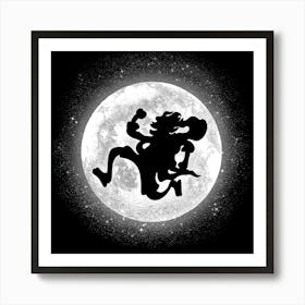 Moonlight Sun God Nika Art Print