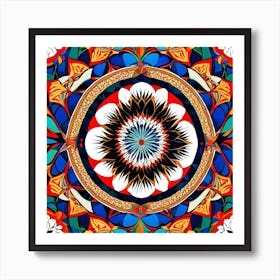 Mandala 77 Art Print