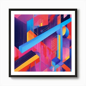 Abstract Painting 8 Art Print