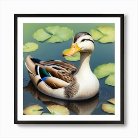 Mallard Duck 5 Art Print