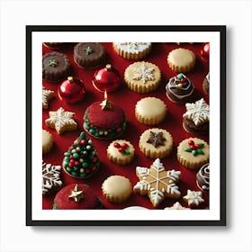 Christmas Cookies Art Print