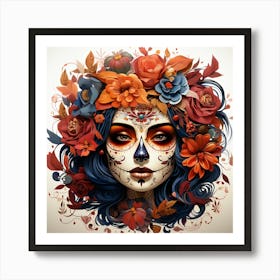 Day Of The Dead Girl Art Print