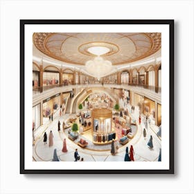 Mall Of The World Art Print