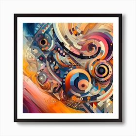 Abstract Painting 78 Art Print