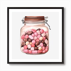 Jar Of Candy 6 Art Print