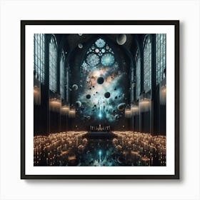 Cathedral Of The Stars 7 Art Print