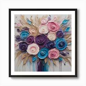 Vibrant Blooms Art Print