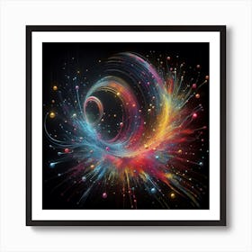 Abstract Dream scape Art Print