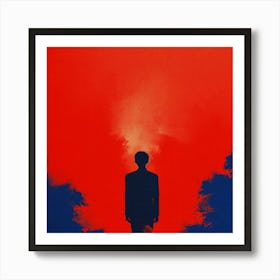 Man In A Suit 2 Art Print