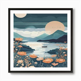 Scotland Landscape Art Print