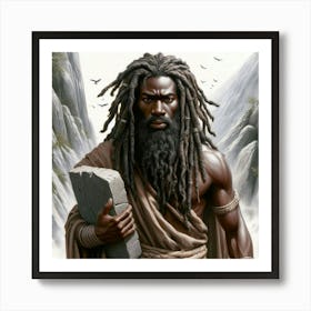 King Of Gods Art Print