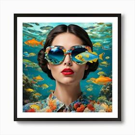 Ocean Eyes Art Print