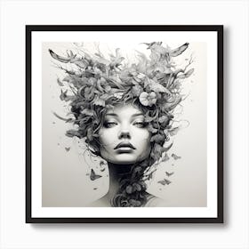 Human Nature Beauty Art Print