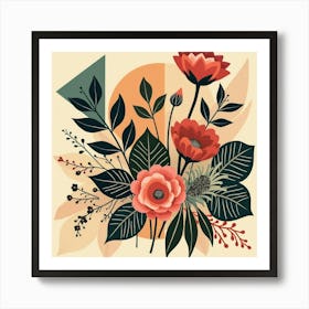 Floral Bouquet Art Print