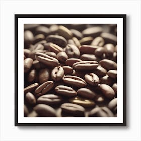 Coffee Beans 339 Art Print