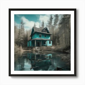 House In The Woods 1 Art Print