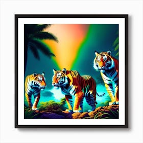 TIGERS R US Art Print