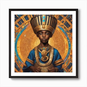 Divine Melanin Prince 555 Art Print