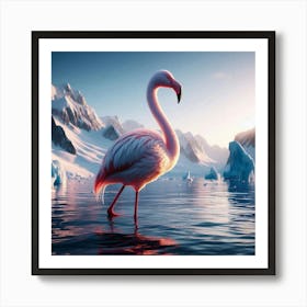 Flamingo Art Print