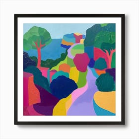 Abstract Park Collection Parc Des Buttes Chaumont Paris 1 Affiche