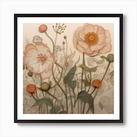 'Flora II' Art Print