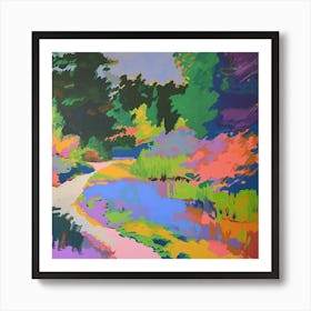 Colourful Gardens Smith College Botanic Garden Usa 4 Art Print