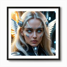 Angelic Beauty 1 Art Print