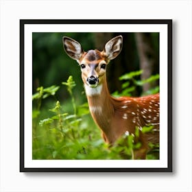 Deer Fawn Art Print